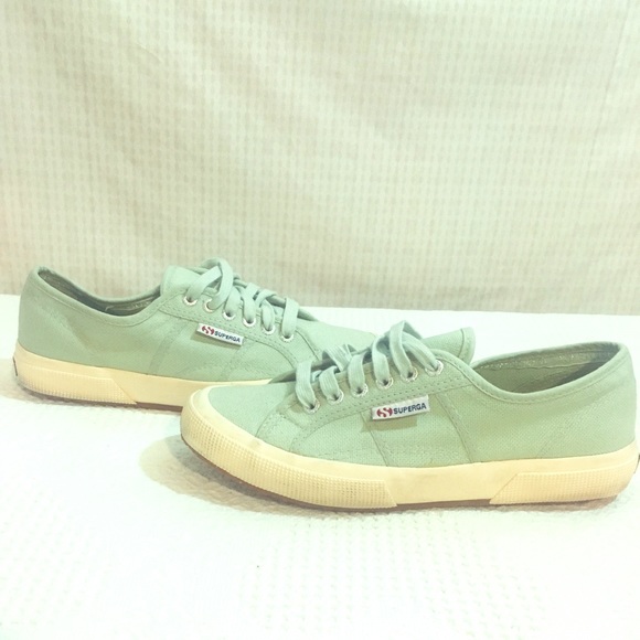 Superga Shoes - 💥Mint Green Superga Sneakers size 41💥